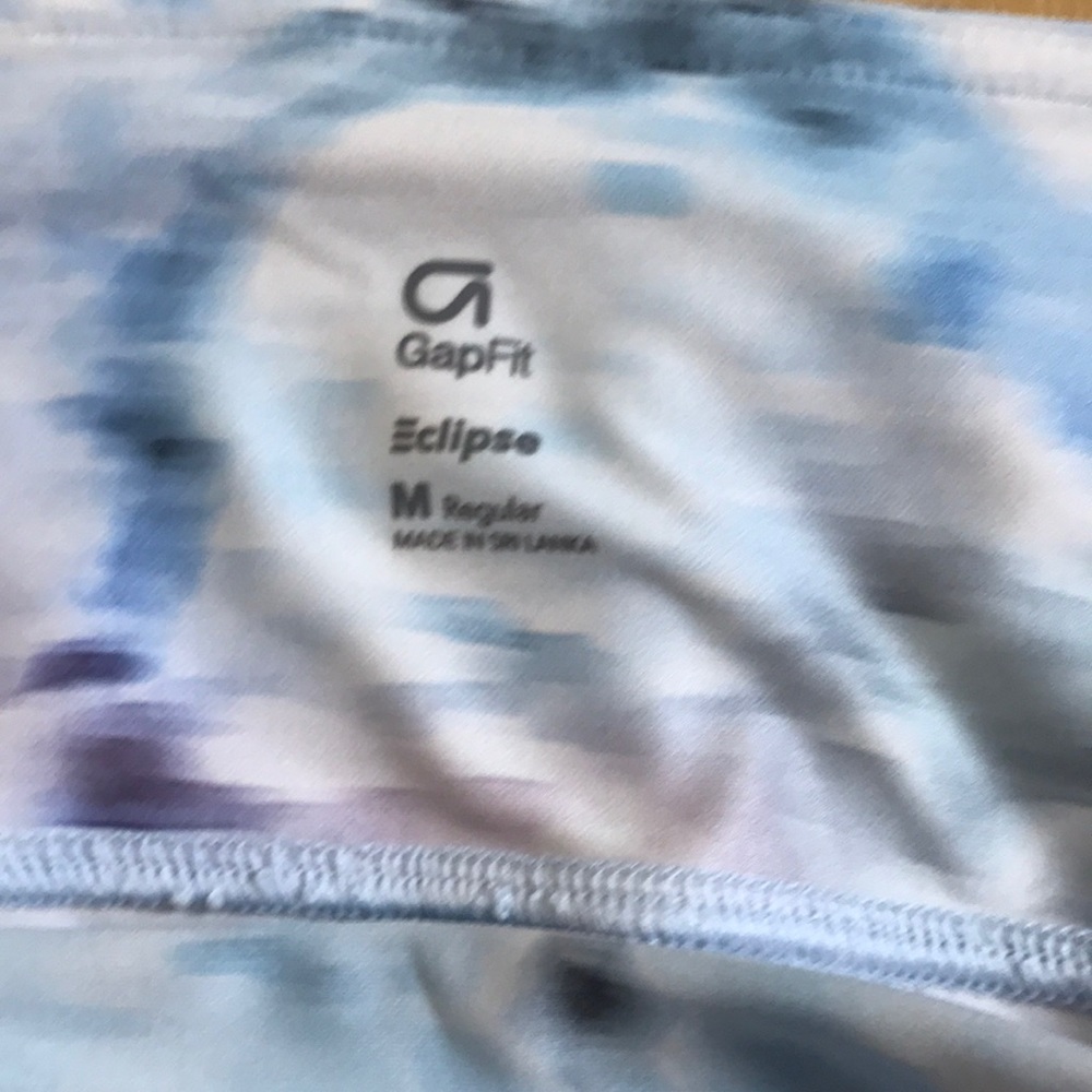 Gapfit Drawstring Capris In Eclipse Blue Water - image 2